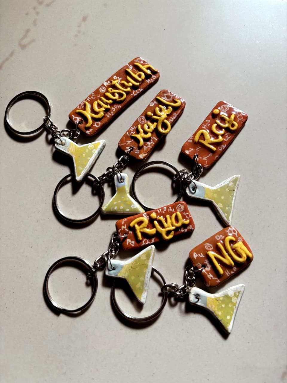 Clay Keychain