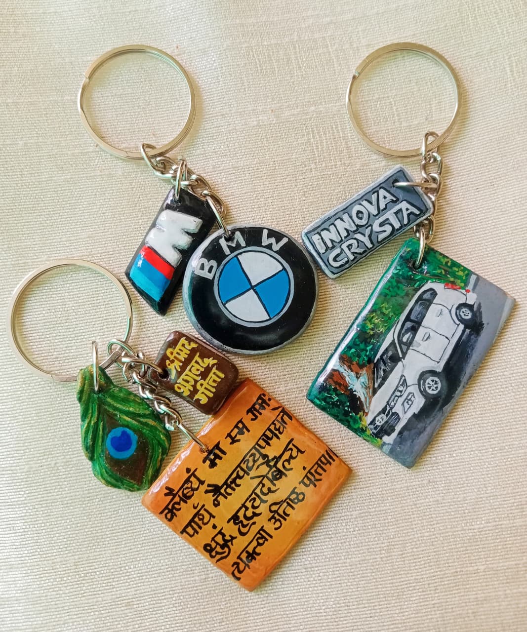 Clay Keychains