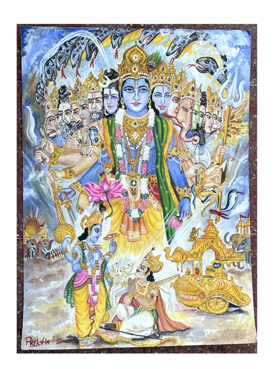 Poster Colour Art